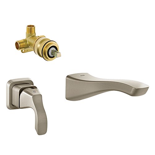 0718426075716 - DELTA KL552-R-SS TESLA 1-HANDLE WALL-MOUNT LAVATORY FAUCET KIT, BRILLIANCE STAINLESS