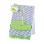 0718540088517 - COUNTRY CLUB BABY DECORATED COTTON BURP CLOTH GOLF