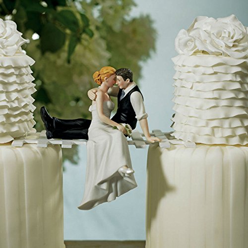0718569497185 - THE LOOK OF LOVE WEDDING CAKE TOPPER CUSTOM COLORS AVAILABLE