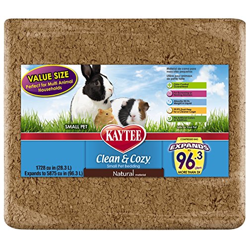 0071859996042 - KAYTEE CLEAN AND COZY 1728 CU. IN. PET BEDDING, SMALL, NATURAL