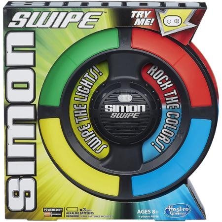 0718645504004 - SIMON SWIPE GAME REQUIRES 3 AA BATTERIES (DEMO BATTERIES INCLUDED)