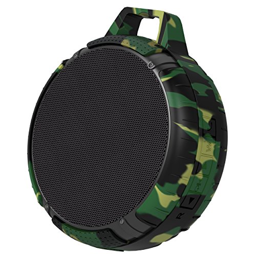 0718760987508 - ZHICITY OUTDOOR WIRELESS SPEAKERS IPX5 WATERPROOF BLUETOOTH SPEAKERS PORTABLE BLUETOOTH SPEAKERS SPORTS MINI STEREO SPEAKERS CAMOUFLAGE