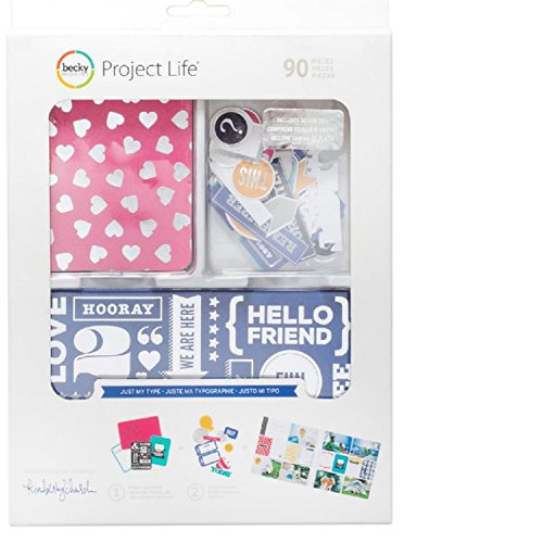 0718813805025 - PROJECT LIFE - JUST MY TYPE VALUE KIT (90/PKG.)