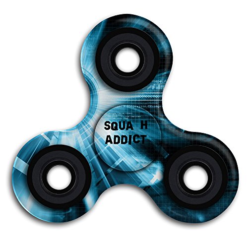 7188301197841 - SQUASH ADDICT FIDGET TRI-SPINNERS OCCUPATIONS ANTI-ANXIETY HIGH SPEED METAL BEARINGS POCKET TRAVELING ACTION FIGURES GAMES