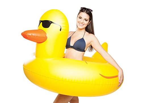 0718856157266 - BIGMOUTH INC. GIANT RUBBER DUCKIE POOL FLOAT