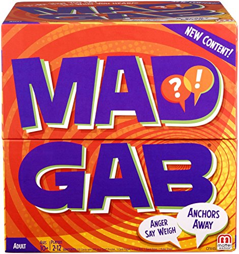 0719040500233 - FUNNY, FAST-PACED MAD GAB GAME FOR 2 TO 12 PLAYERS