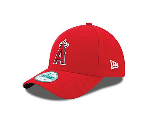0719106641405 - NEW ERA UNISEX THE LEAGUE ANAHEIM ANGELS GAME RED HAT ONE SIZE