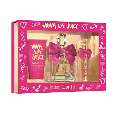 0719346228824 - JUICY COUTURE VIVA LA JUICY 3 PIECE GIFT SET, GIFT FOR VALENTINES DAY