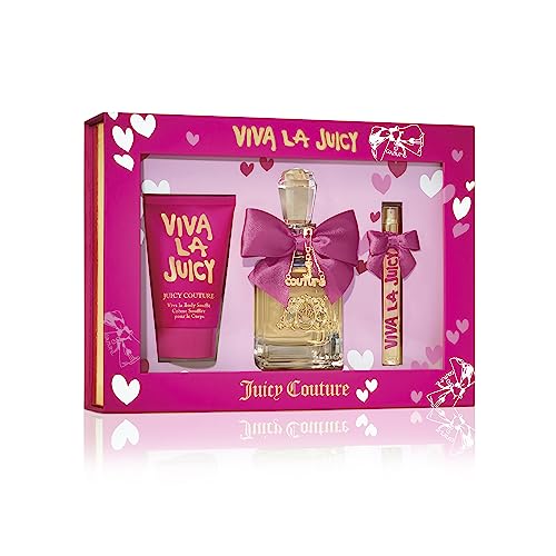 0719346264181 - JUICY COUTURE VIVA LA JUICY 3 PIECE GIFT SET, GIFT FOR VALENTINES DAY, 3.4 FL. OZ