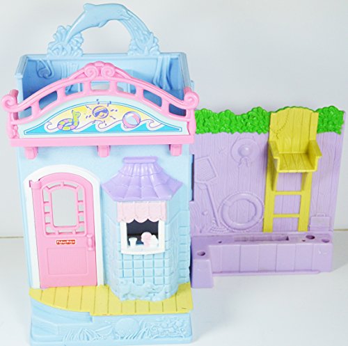 0719363590560 - FISHER PRICE SWEET STREETS LIFE GUARD STATION & STORE PLAYHOUSE ONLY