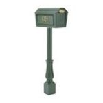 0719455161753 - CLASSIC CHALET MAILBOX AND POST PACKAGE
