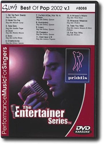0719698480888 - PRIDDIS - BEST OF POP 2002 VOL. 1 KARAOKE DVD