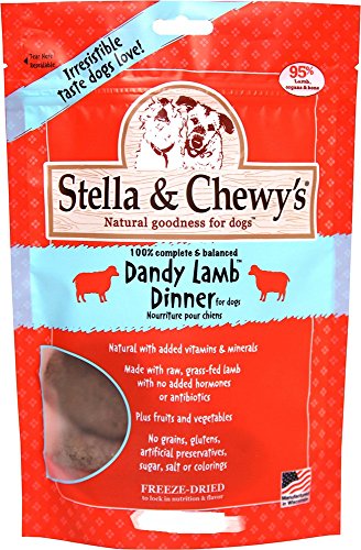 0719707986752 - STELLA & CHEWY FREEZE DRIED DANDY LAMB DOG FOOD, 15 OUNCES