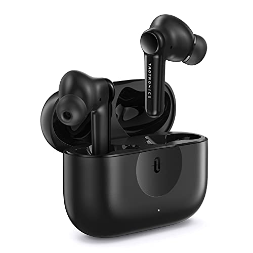 0719710461673 - TRUE WIRELESS EARBUDS ACTIVE NOISE CANCELLING, TAOTRONICS SOUNDLIBERTY PRO P10 ANC EARBUDS WITH 6 MICS FOR CLEAR CALLS, BLUETOOTH 5.2 EARPHONES AMBIENT SOUND AND ANTI-WIND MODE, IN-EAR DETECTION, IPX8