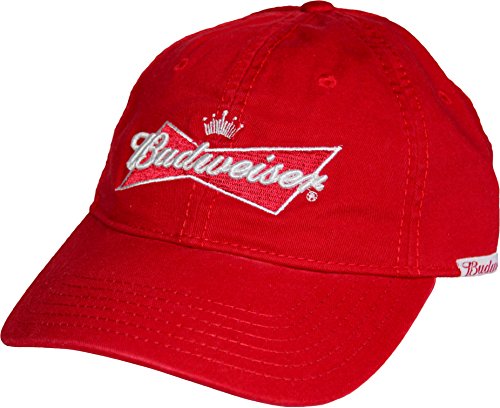 0719719528810 - BUDWEISER BASEBALL HAT CAP ONE SIZE RED