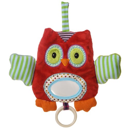 0719771600219 - MARY MEYER NATURAL LIFE BABY ACTIVITY TOY, WHOOO LOVES YOU OWL