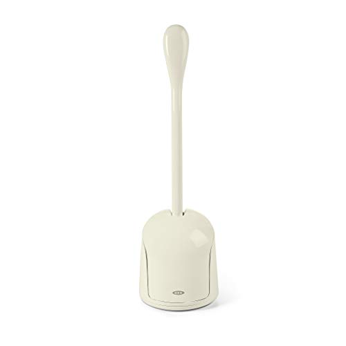 0719812035918 - OXO GOOD GRIPS COMPACT TOILET BRUSH CANISTER (BISCUIT) INDIVIDUAL PIECES COOKWAR