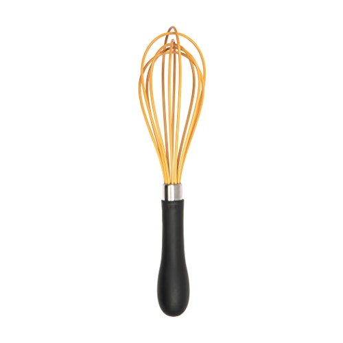 0719812046778 - OXO GOOD GRIPS SILICONE WHISK, 9, YELLOW