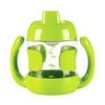 0719812930299 - OXO TOT SIPPY CUP WITH HANDLES, GREEN, 7 OUNCE