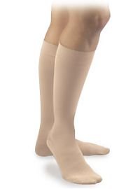 0719869529675 - ACTIVA GRADUATED THERAPY UNISEX CLOSED TOE KNEE HIGHS 20-30 MMHG SMALL BEIGE - H3301