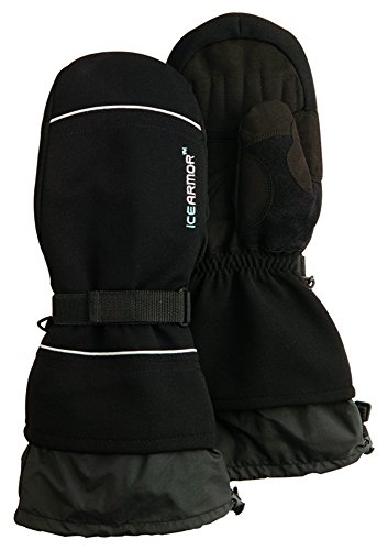 0719921210305 - ICE ARMOR 8524 150GM THINSULATE WATERPROOF MITTS, BLACK, X-LARGE