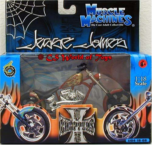 Jesse James West Coast Choppers El Diablo II Muscle Machines 1 18 for sale online 