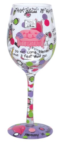 0720322279037 - LOLITA FROM ENESCO LOVE MY WINE GLASS, MOMMY'S TIME OUT