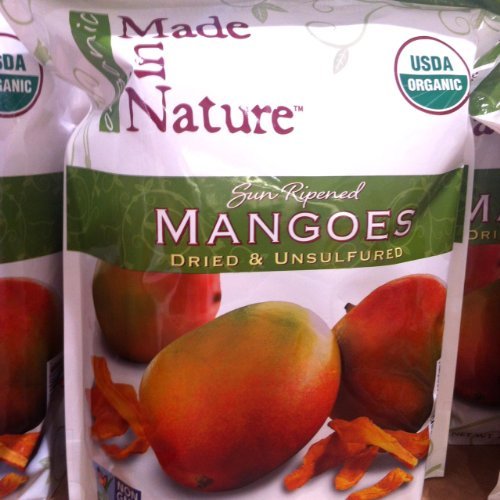 0720379504090 - MADE IN NATURE 100% ORGANIC USDA DRIED & UNSULFURED MANGOS ~ 28 OUNCES (794G)