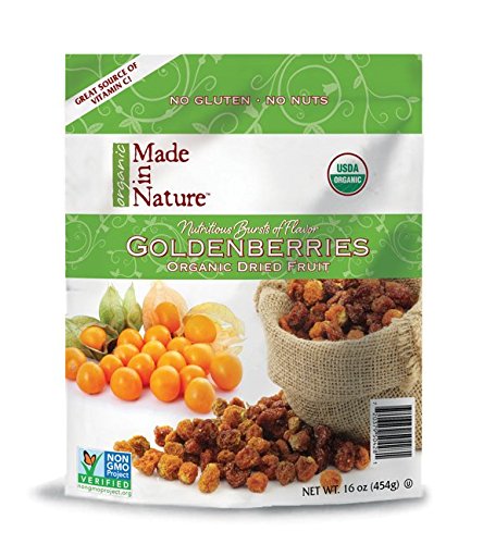 0720379504281 - MADE IN NATURE ORGANIC DRIED GOLDENBERRIES, 16-OUNCES (1LB), KOSHER
