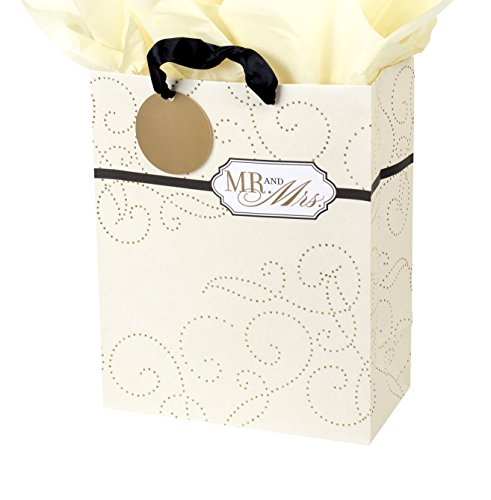 0720473850390 - HALLMARK LARGE READY-TO-GO GIFT BAG (MR. AND MRS.)