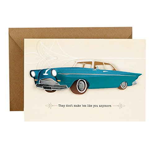 0720473972764 - HALLMARK SIGNATURE FATHERS DAY CARD (VINTAGE CLASSIC CAR, DONT MAKE EM LIKE YOU ANYMORE), (599FFW9632)