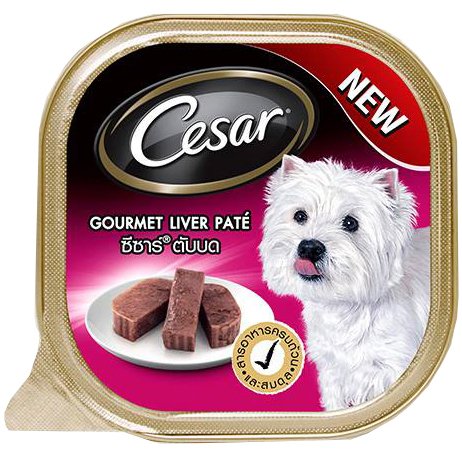 0720570241336 - CESAR CANINE CUISINE GOURMENT LIVER PATE FLAVOR DOG FOOD 3.5 OZ
