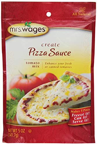 0072058957520 - MRS. WAGES PIZZA SAUCE TOMATO MIX (5 OUNCE PACKAGE)