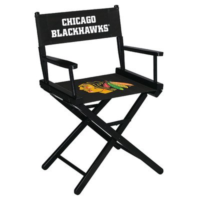 0720801014029 - NHL CHICAGO BLACKHAWKS TABLE HEIGHT DIRECTOR'S CHAIR
