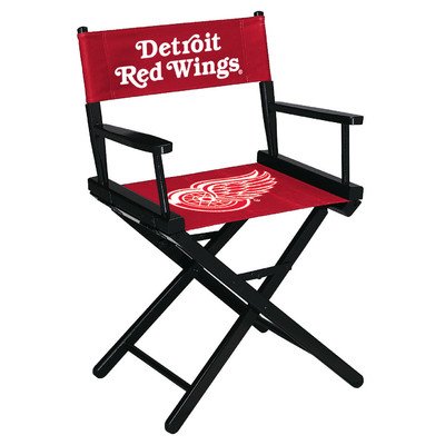 0720801014050 - NHL DETROIT RED WINGS TABLE HEIGHT DIRECTOR'S CHAIR