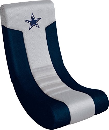 0720801151021 - IMPERIAL OFFICIALLY LICENSED NFL FURNITURE: ERGONOMIC VIDEO ROCKER GAMING CHAIR, DALLAS COWBOYS