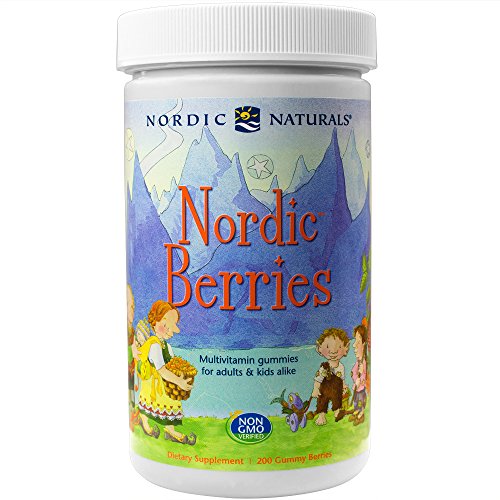 0720825461168 - NORDIC NATURALS - NORDIC BERRIES, MULTIVITAMIN TREATS FOR ADULTS AND KIDS, 200 COUNT