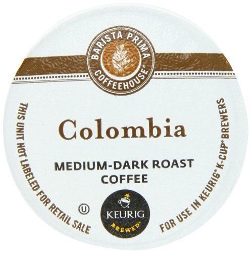 0720825489421 - BARISTA PRIMA COFFEEHOUSE, COLOMBIA K-CUP PORTION PACK FOR KEURIG BREWERS, 24 CO