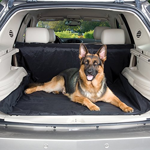 0721343362104 - GUARDIAN GEAR ALL SEASON DOG CARGO COVERS - NYLON/POLYESTER CARGO COVERS FOR DOGS - 59, BLACK