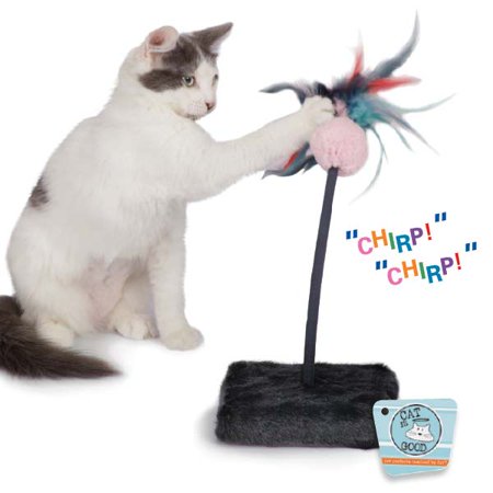 0721343639985 - CAT IS GOOD CHIRPING TEASER CAT TOYS