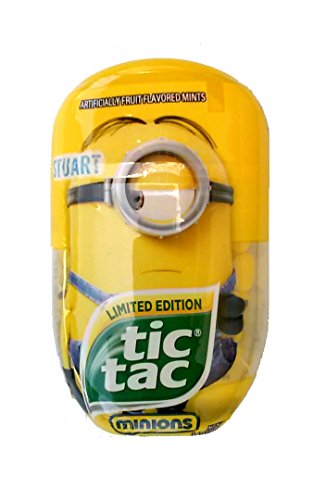 0721351600854 - LIMITED EDITION MINIONS TIC TAC RANDOM CHARACTER DEPENDING ON AVAILABILITY