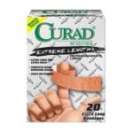 0072140011017 - CURAD EXTREME LENGTHS BANDAGES WITH ADVANCED OUCHLESS PROTECTION 20 BANDAGES