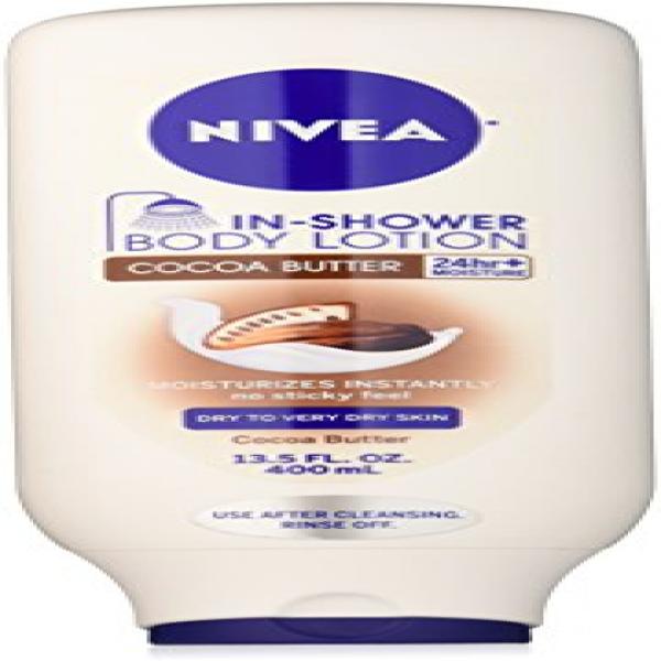0072140019396 - NIVEA IN-SHOWER COCOA BUTTER BODY LOTION, 13.5 OUNCE