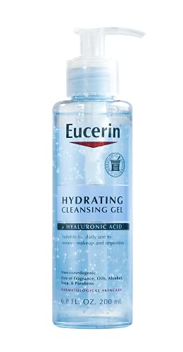 0072140030148 - EUCERIN HYDRATING FACE CLEANSING GEL, ENRICHED WITH HYALURONIC ACID, 6.8 OZ