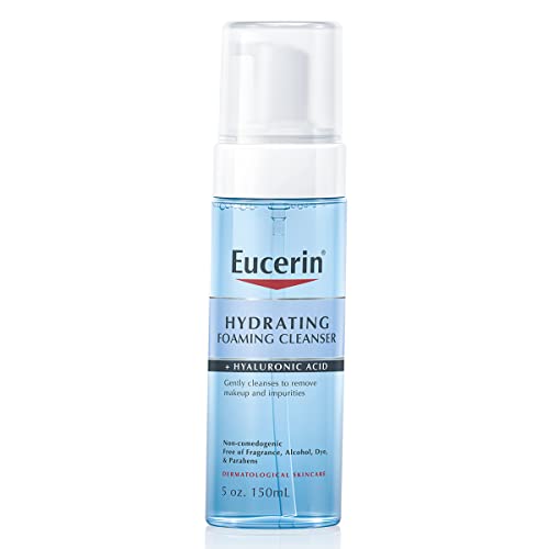 0072140031497 - EUCERIN HYDRATING FOAMING DAILY FACIAL CLEANSER WITH HYALURONIC ACID, 5 FL OZ