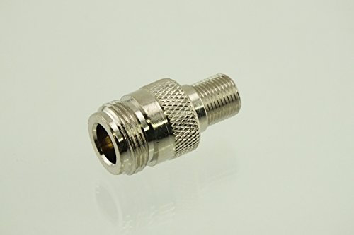 0721405420803 - COAX ADAPTER N FEMALE TO TNC RP FEMALE - BY W5SWL ® BRAND