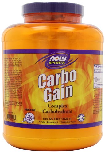 0721603000234 - NOW FOODS CARBO GAIN, 8 POUNDS