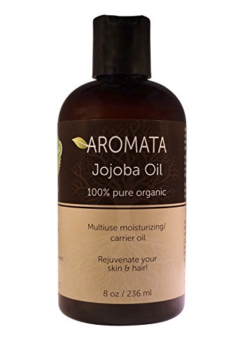 0721767302250 - ORGANIC 100%-PURE JOJOBA CARRIER OIL BY AROMATA -- ENJOY THE MOISTURIZING, REJUVENATING, ANTI-AGING, SKINCARE AND THERAPEUTIC HEALTH BENEFITS OF THIS PREMIUM-QUALITY, UNDILUTED, THERAPEUTIC-GRADE JOJOBA CARRIER OIL AND BUY WITH CONFIDENCE THANKS TO OUR 1
