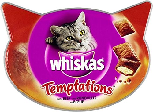 0721864852153 - WHISKAS TEMPTATIONS WITH BEEF (60G)