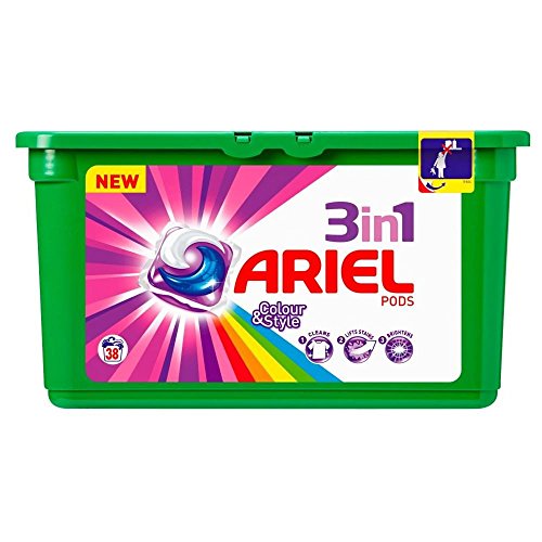 0721865001529 - ARIEL 3IN1 PODS COLOUR & STYLE - 38 WASHES